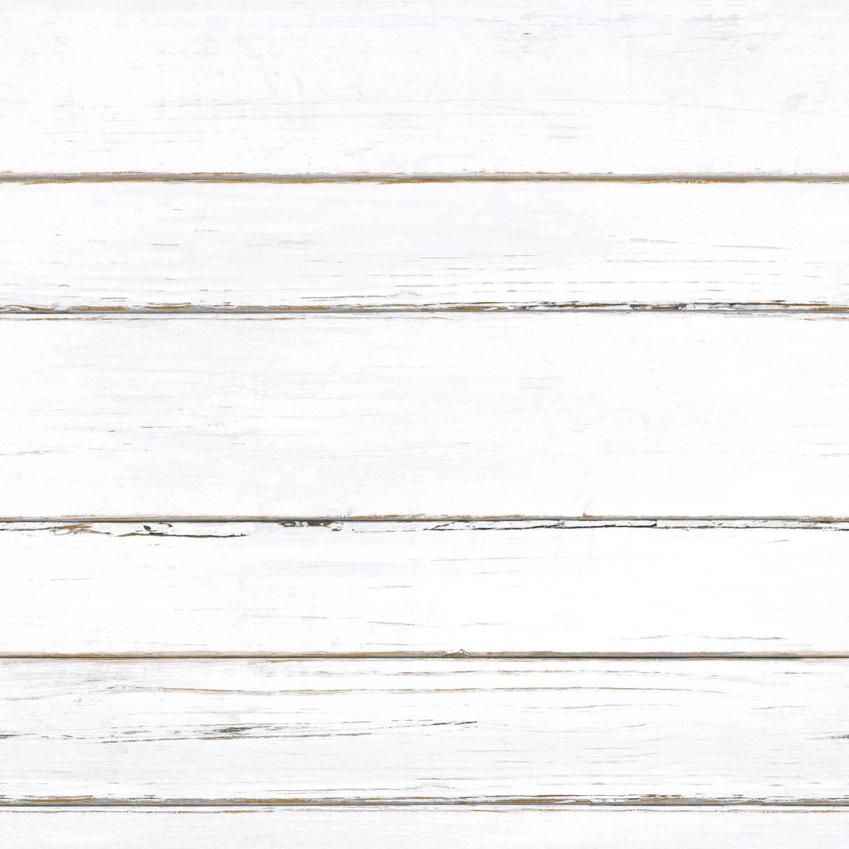Shiplap White Peel and Stick Wallpaper by RoomMates RMK11240WPZ - Distressed Farmhouse Wood Plank Design