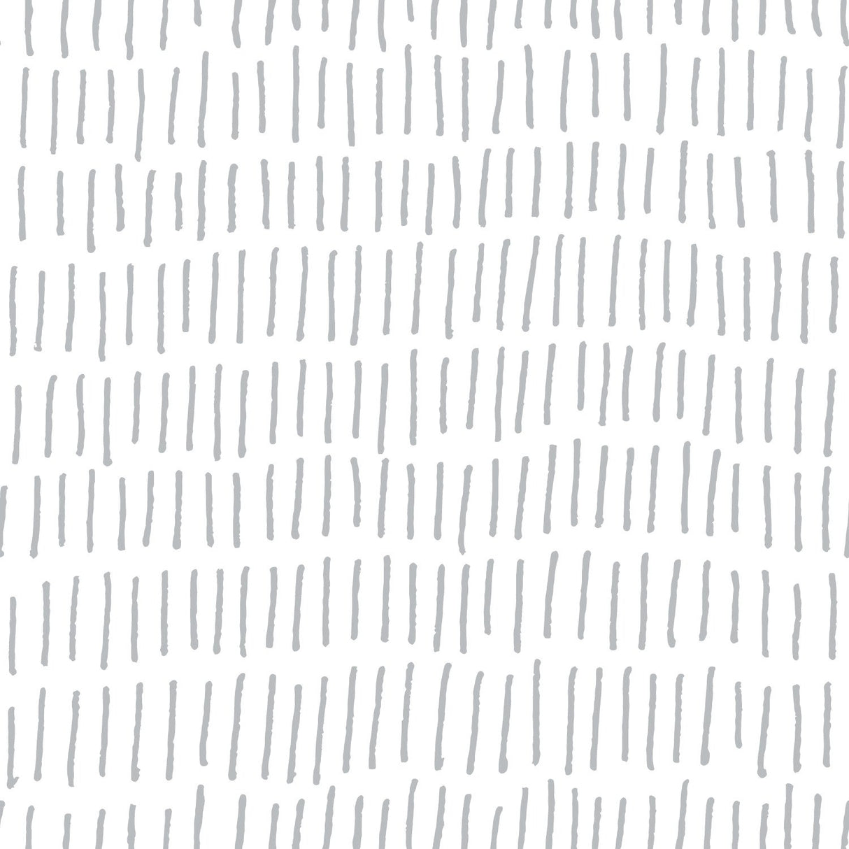 Tick Mark Grey Peel & Stick Wallpaper with Hand-Drawn Novelty Pattern - York RMK11364WP
