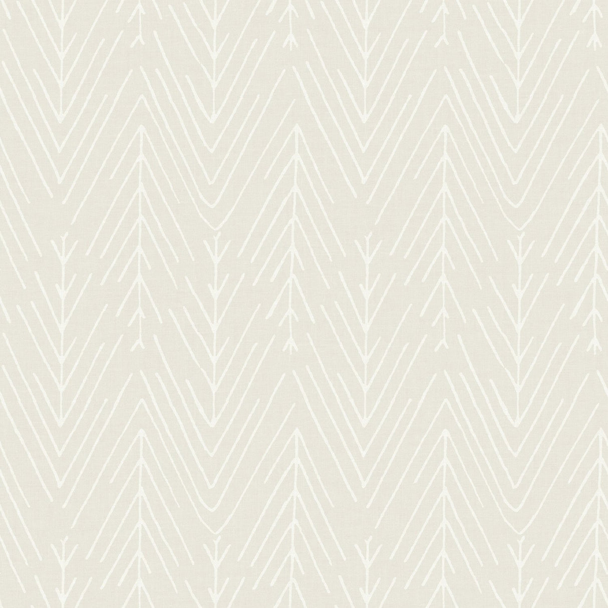 Twig Hygge Herringbone Beige Peel & Stick Wallpaper