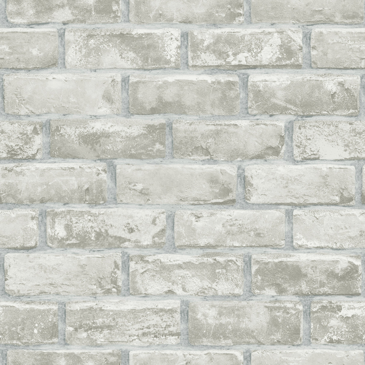 Brick Grey Peel and Stick Wallpaper by RoomMates - RMK11805WPZ