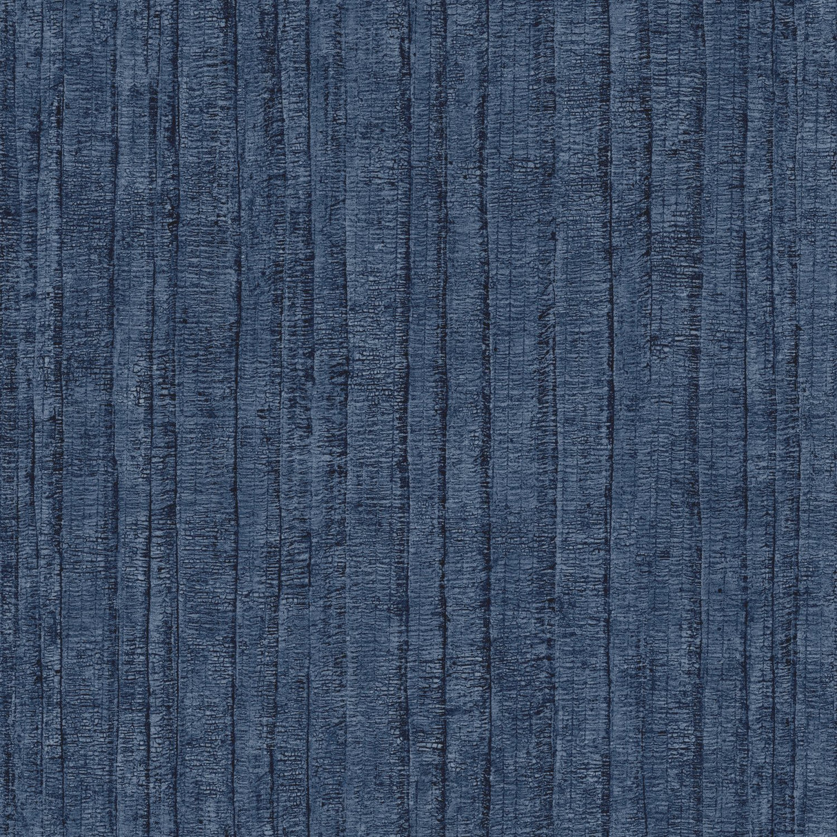Crackled Stria Texture Navy Peel & Stick Wallpaper with Modern Abstract Stripe Pattern - York RMK11979WP