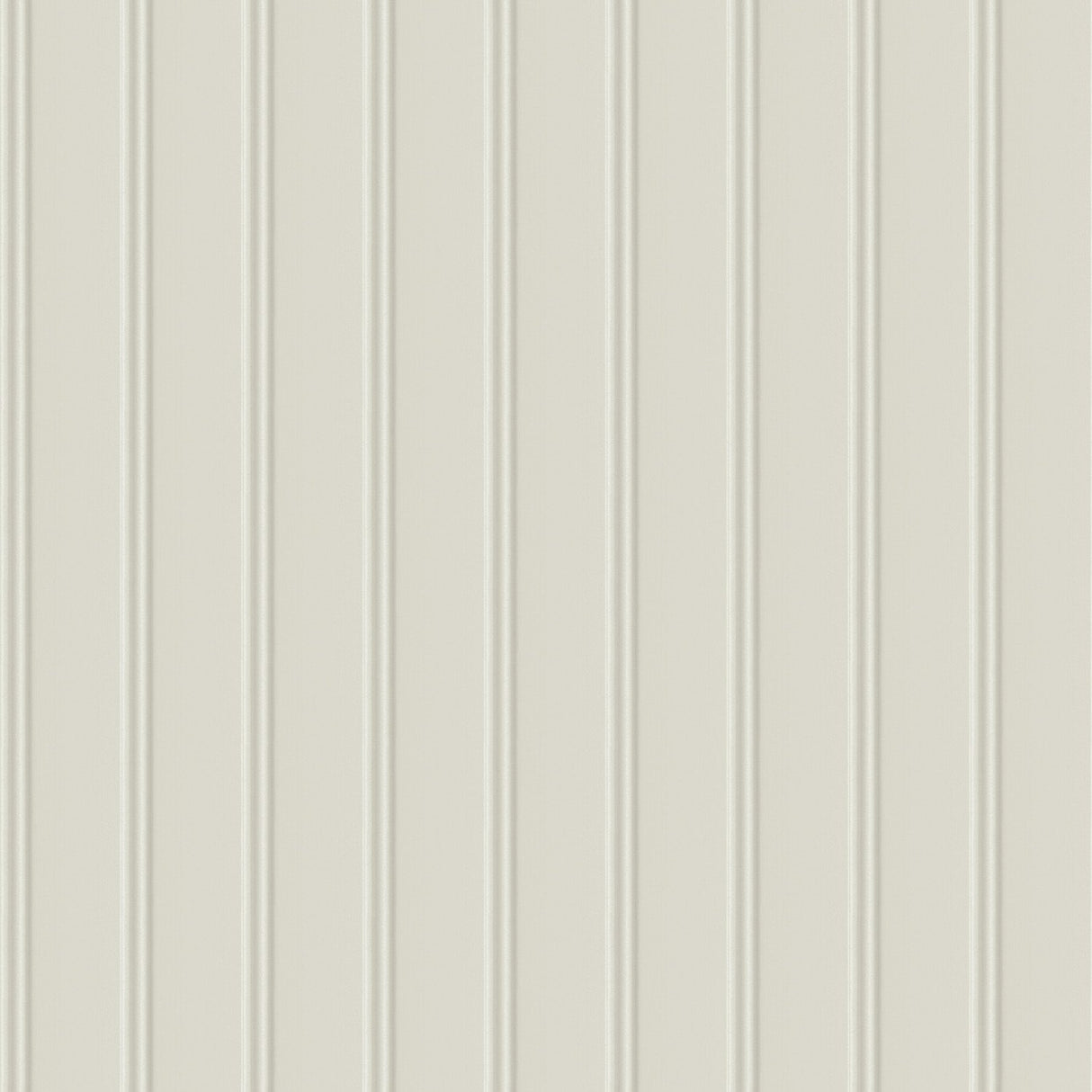 Beadboard Taupe Peel & Stick Wallpaper with Farmhouse Wood Panel Look - York RMK11996WP