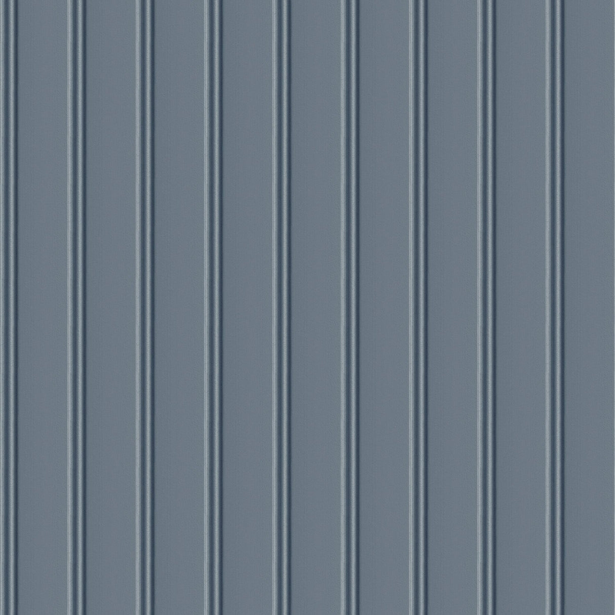 Beadboard Navy Peel & Stick Wallpaper with Wood Look Paneling - York RMK11997WP