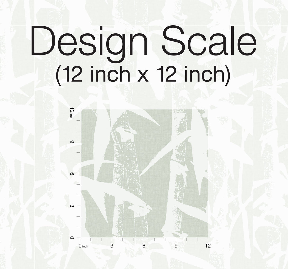 Modern Bamboo Green Peel & Stick Wallpaper with Nature Bamboo Motif, Transitional Style - York RMK12079WP