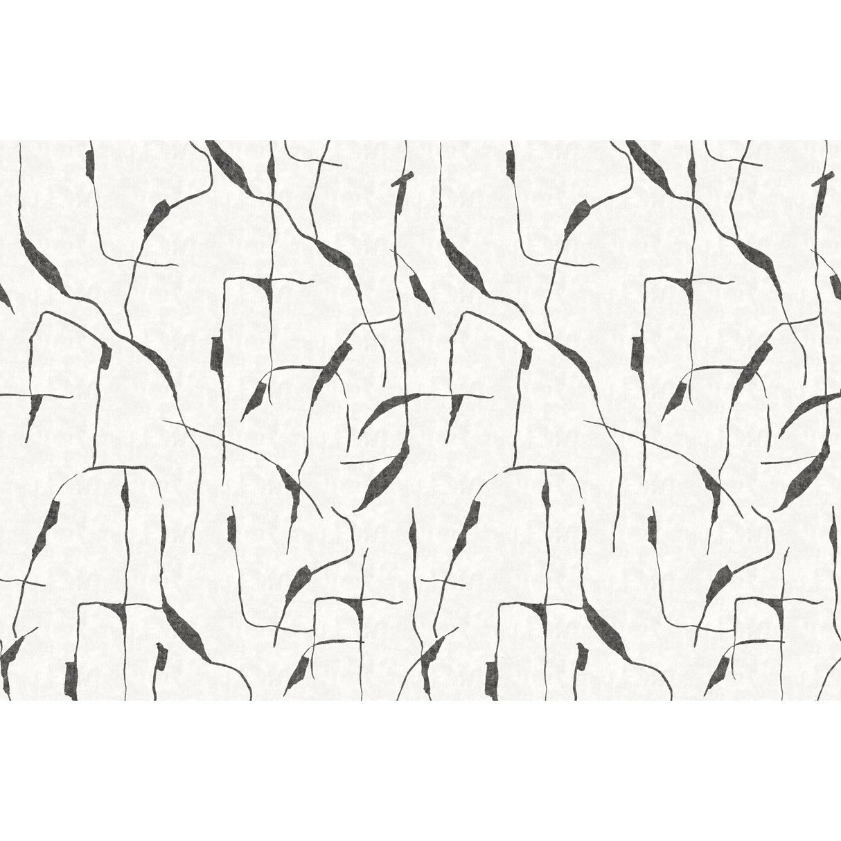 Ivory Coast Grey Peel & Stick Wall Mural with Abstract Glam Etched Motif - York RMK12210M