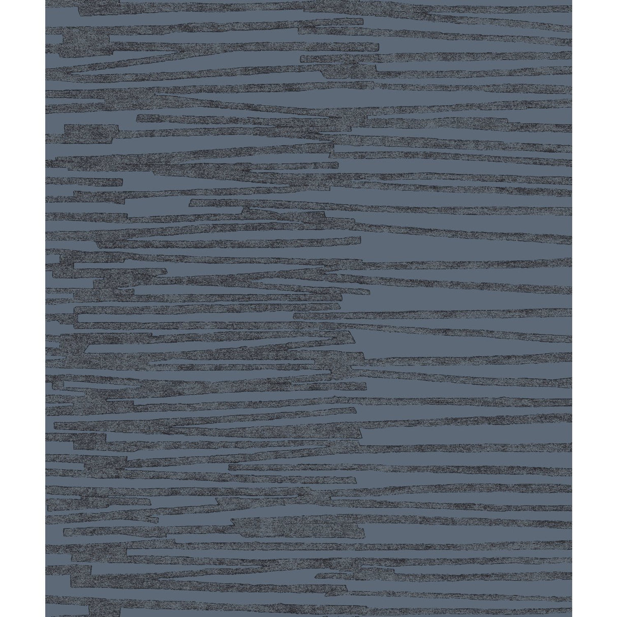 Burundi Thatch Navy Peel & Stick Wallpaper with Metallic Glam Distressed Texture - York RMK12222PL