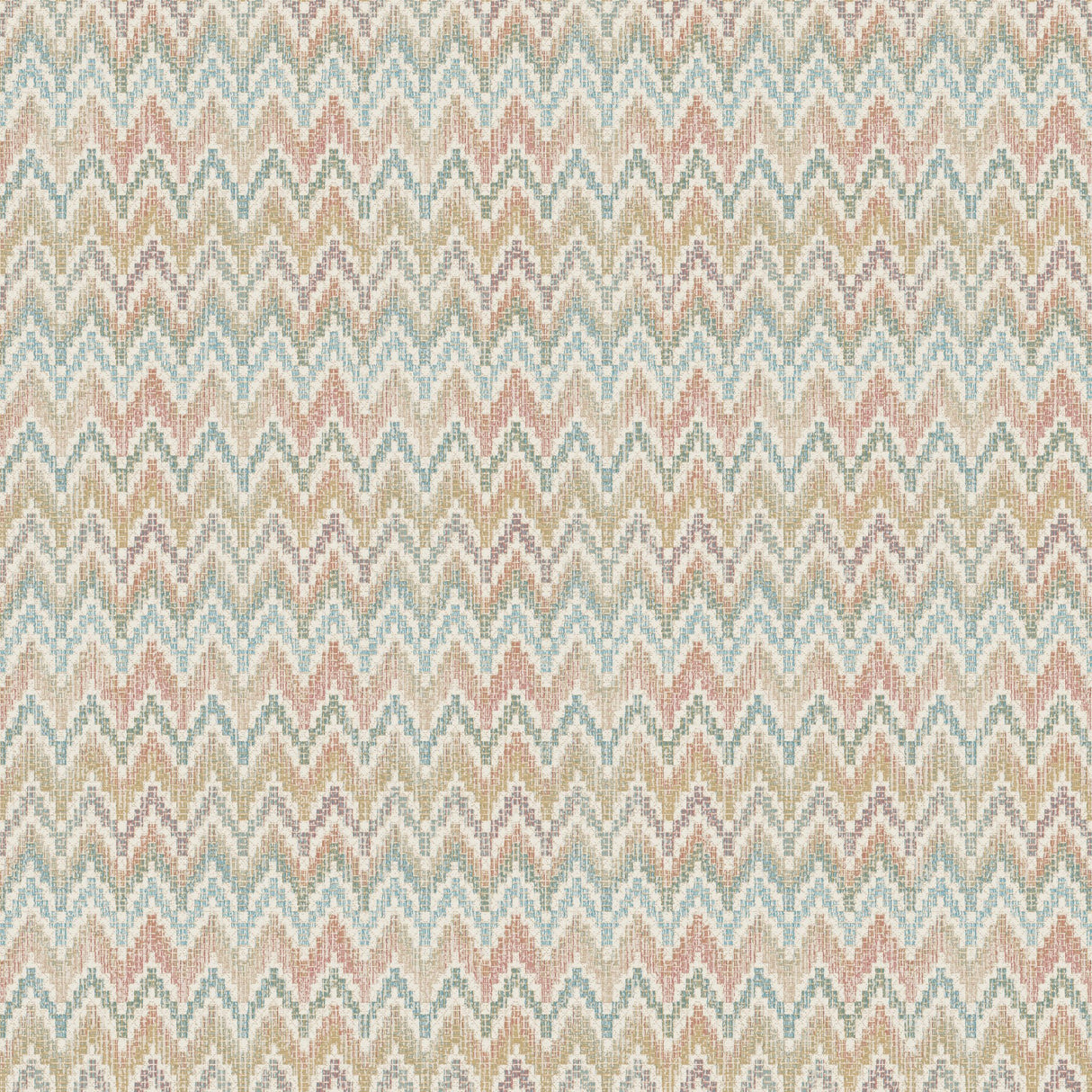 Waverly Heartbeat Pink/Teal Geometric Chevron Peel & Stick Wallpaper - York RMK12602PL