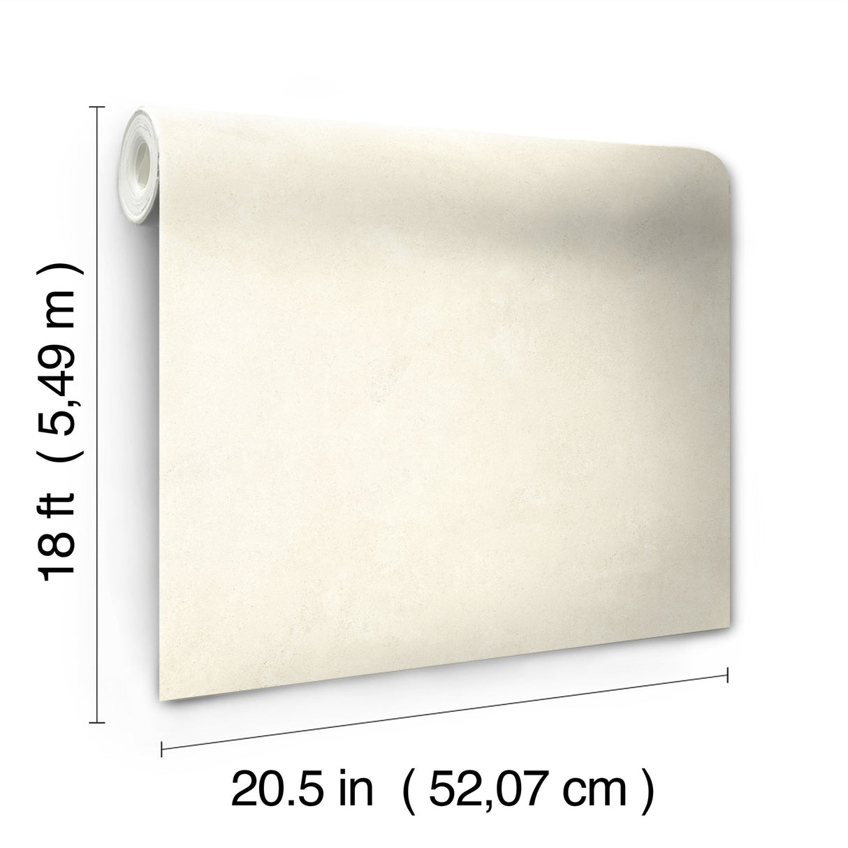 Daphne Cream Limewash Peel & Stick Wallpaper with Modern Stone Graphic Motif - York RMK12765PLW