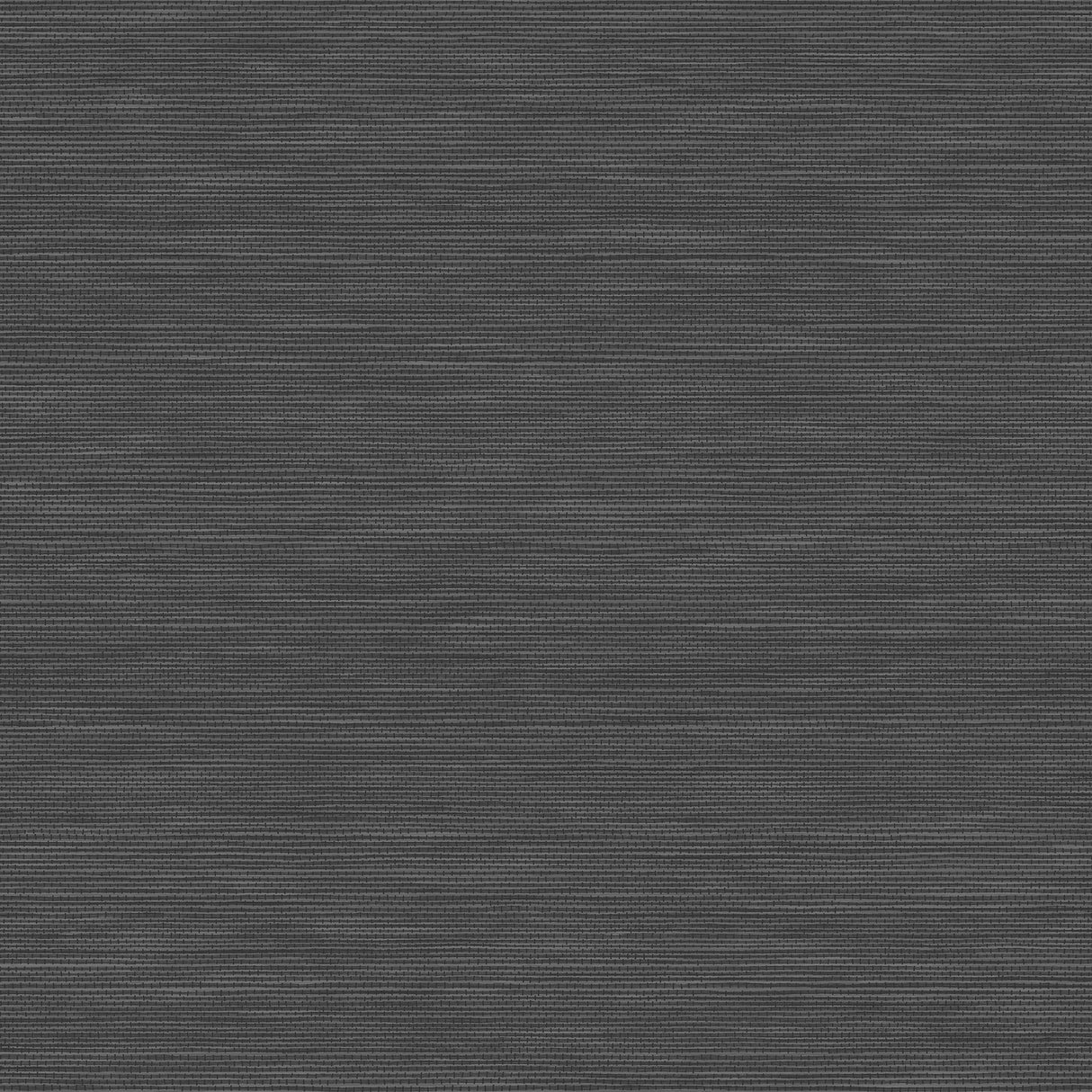 Stella Soft Black Faux Grasscloth Peel & Stick Wallpaper - York RMK12777PL