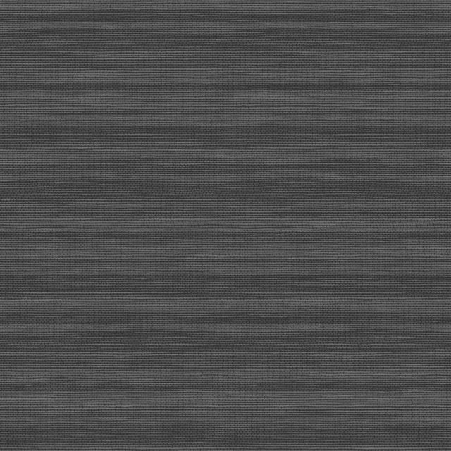 Stella Soft Black Faux Grasscloth Peel & Stick Wallpaper - York RMK12777PL