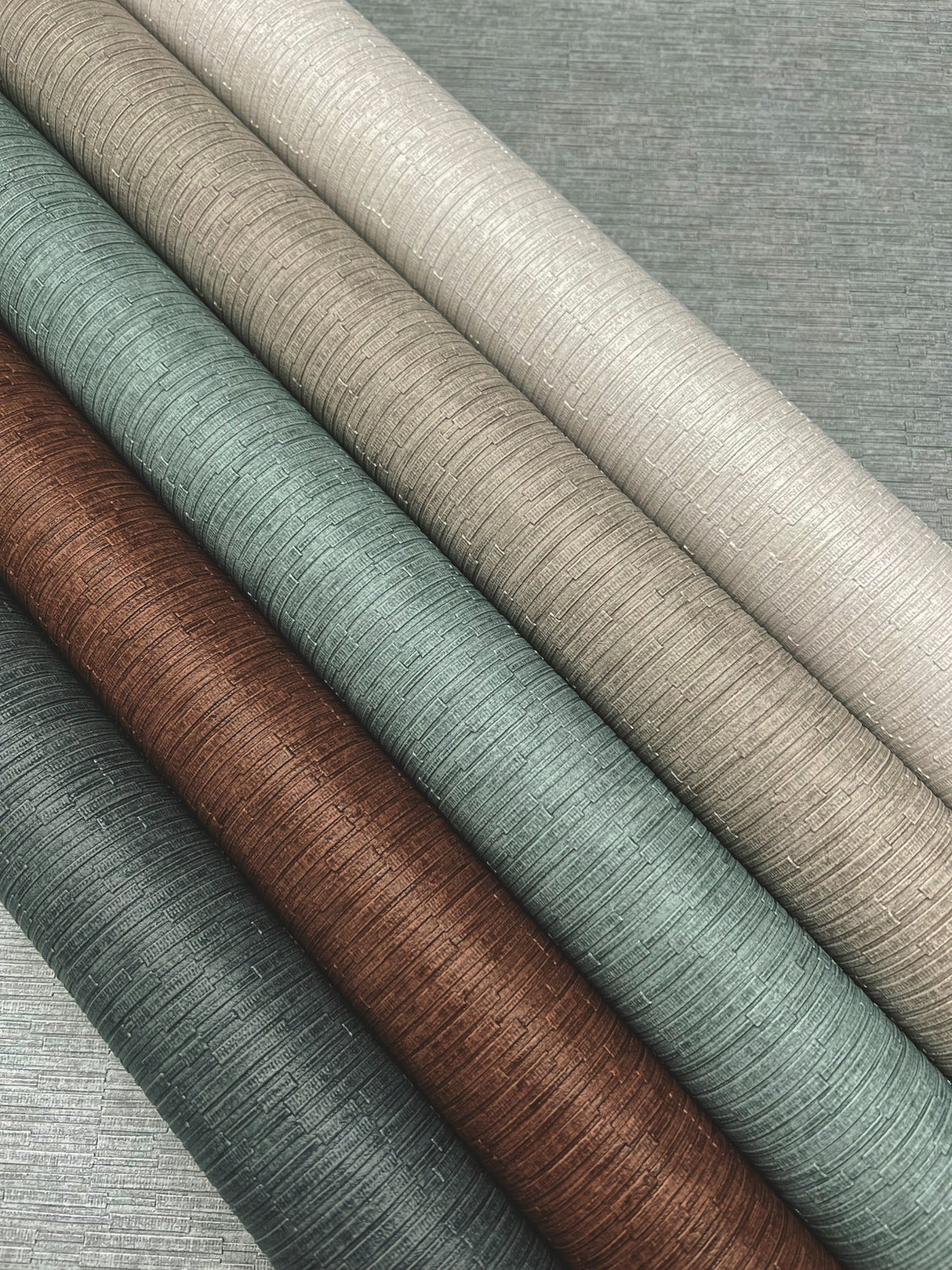 Cantilever Redwood Wallpaper with Textured Industrial Style - York RRD7619N