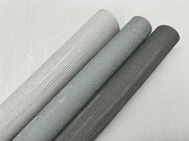 Stockroom Graphite Wallpaper with Faux Plaster Texture - York RRD7633N