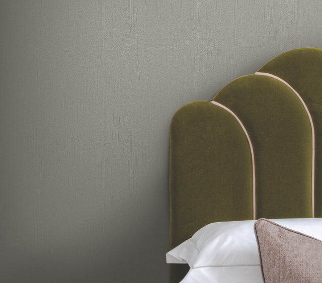 Stockroom Graphite Wallpaper with Faux Plaster Texture - York RRD7633N