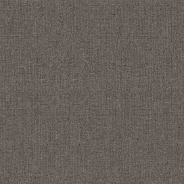 Rugged Linen Tudor Textured Wallpaper in Brown - York RRD7642N