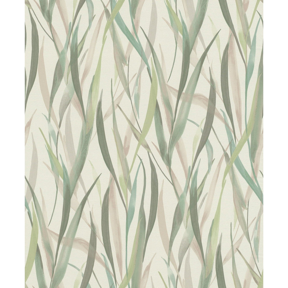 Rasch Sway Light Green botanical leaves wallpaper roll RH330212