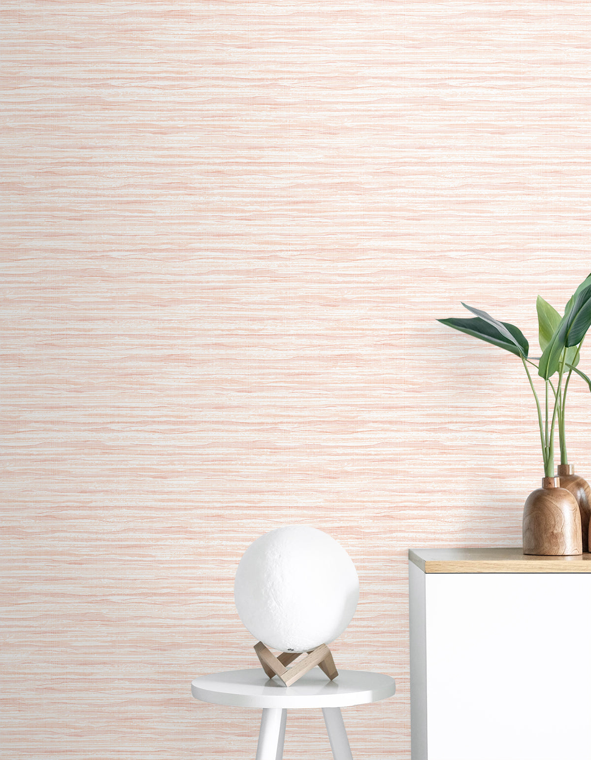 Skye Wave Stringcloth Sunrise Sky by Summer House Textured Sisal Wallpaper – Seabrook Designs SC21101