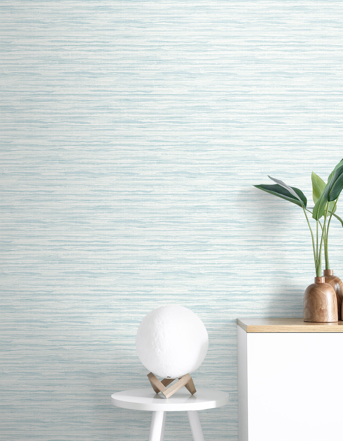 Skye Wave Stringcloth Pool Ripple by Summer House Textured Sisal Wallpaper – Seabrook Designs SC21102