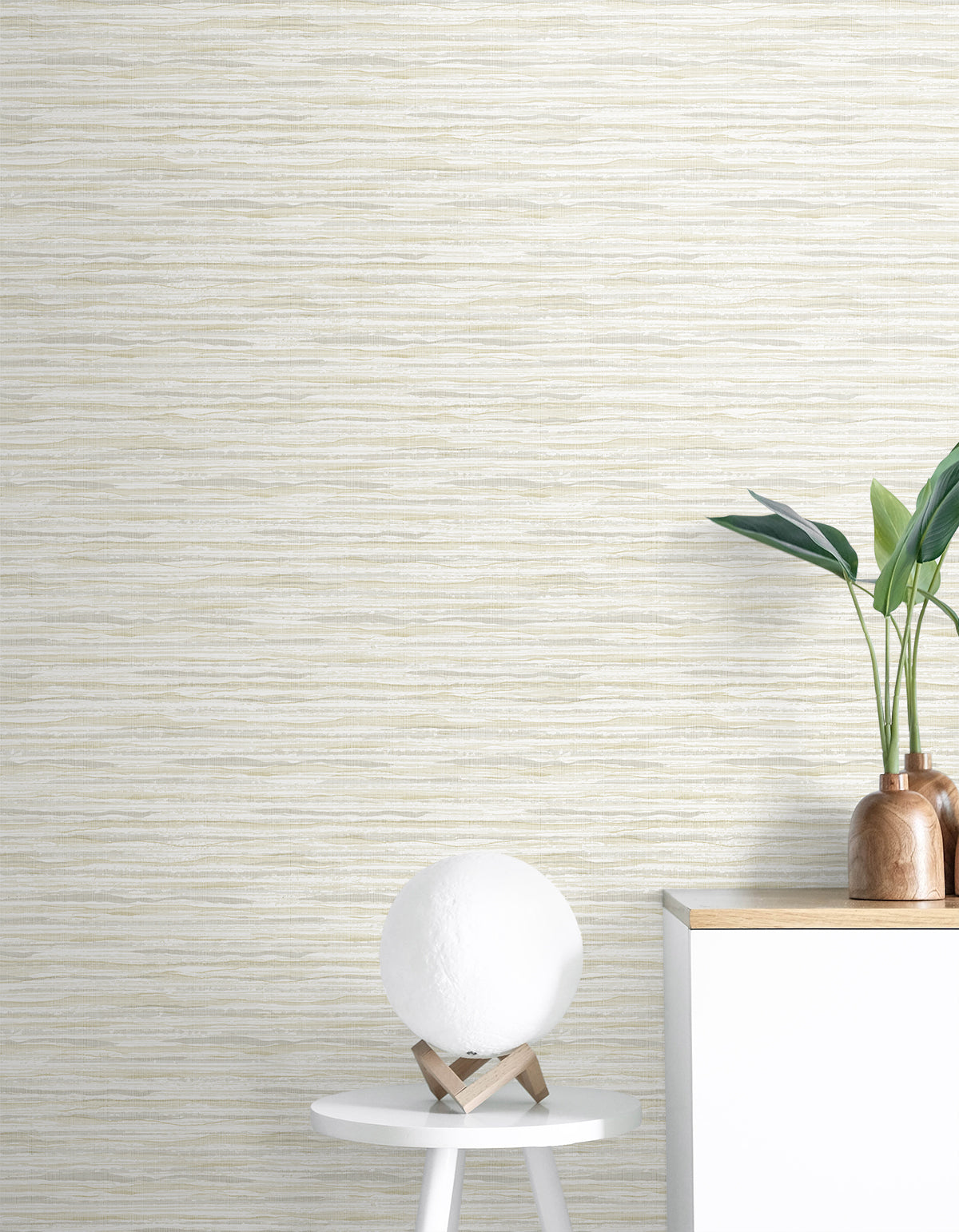 Skye Wave Stringcloth Early Clouds by Summer House Textured Sisal Wallpaper – Seabrook Designs SC21105