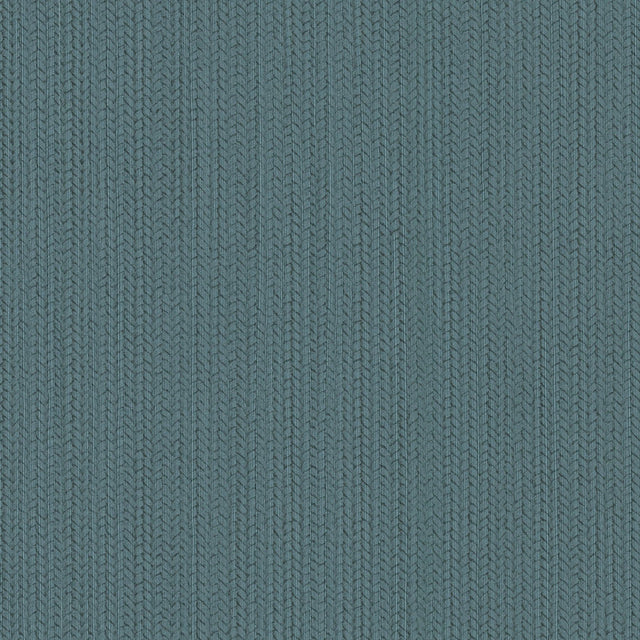 Dutch Braid Teal Wallpaper with Textured Rope Motif - York SI24934