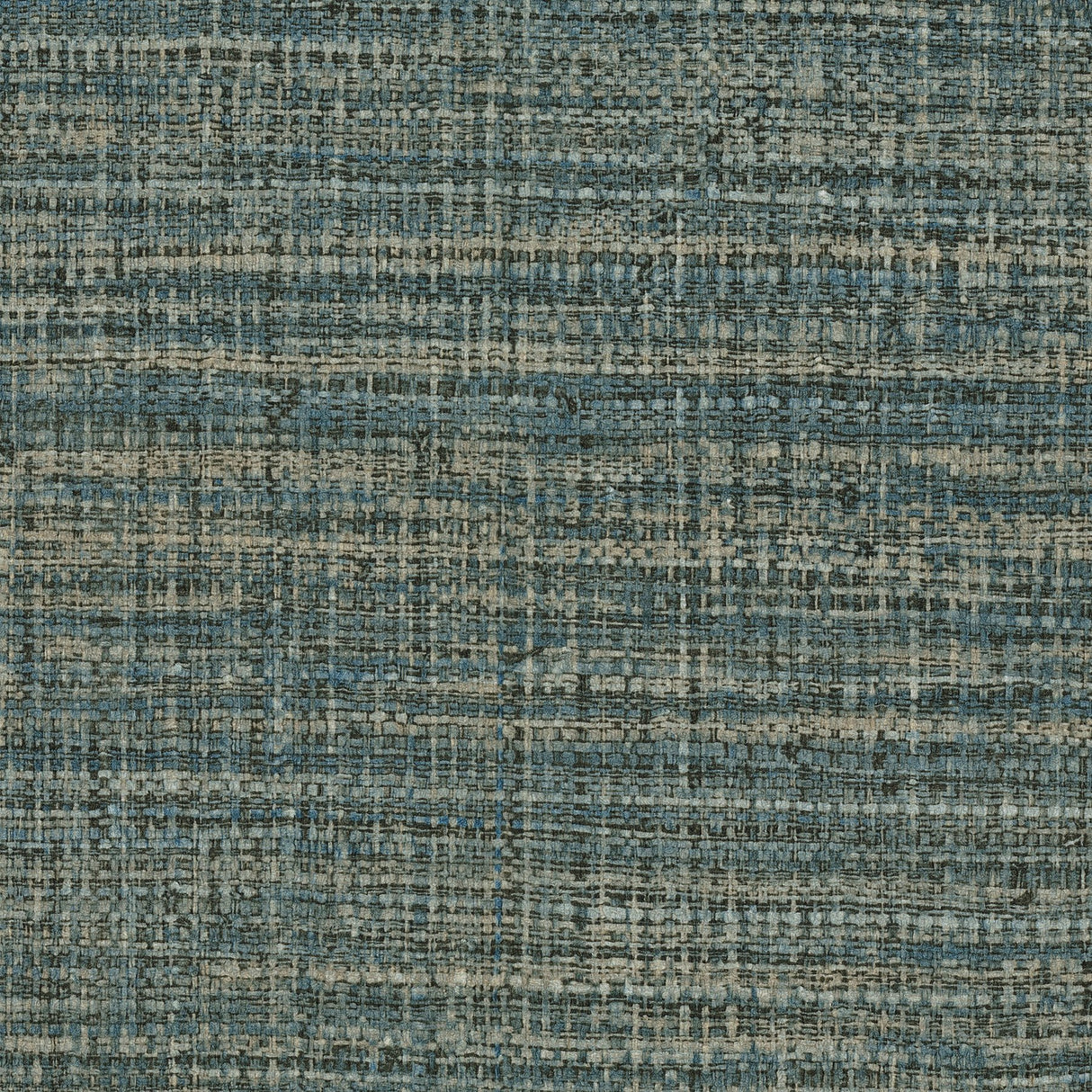 Scotland Tweed Ocean Wallpaper with Woven Texture - York SI24973