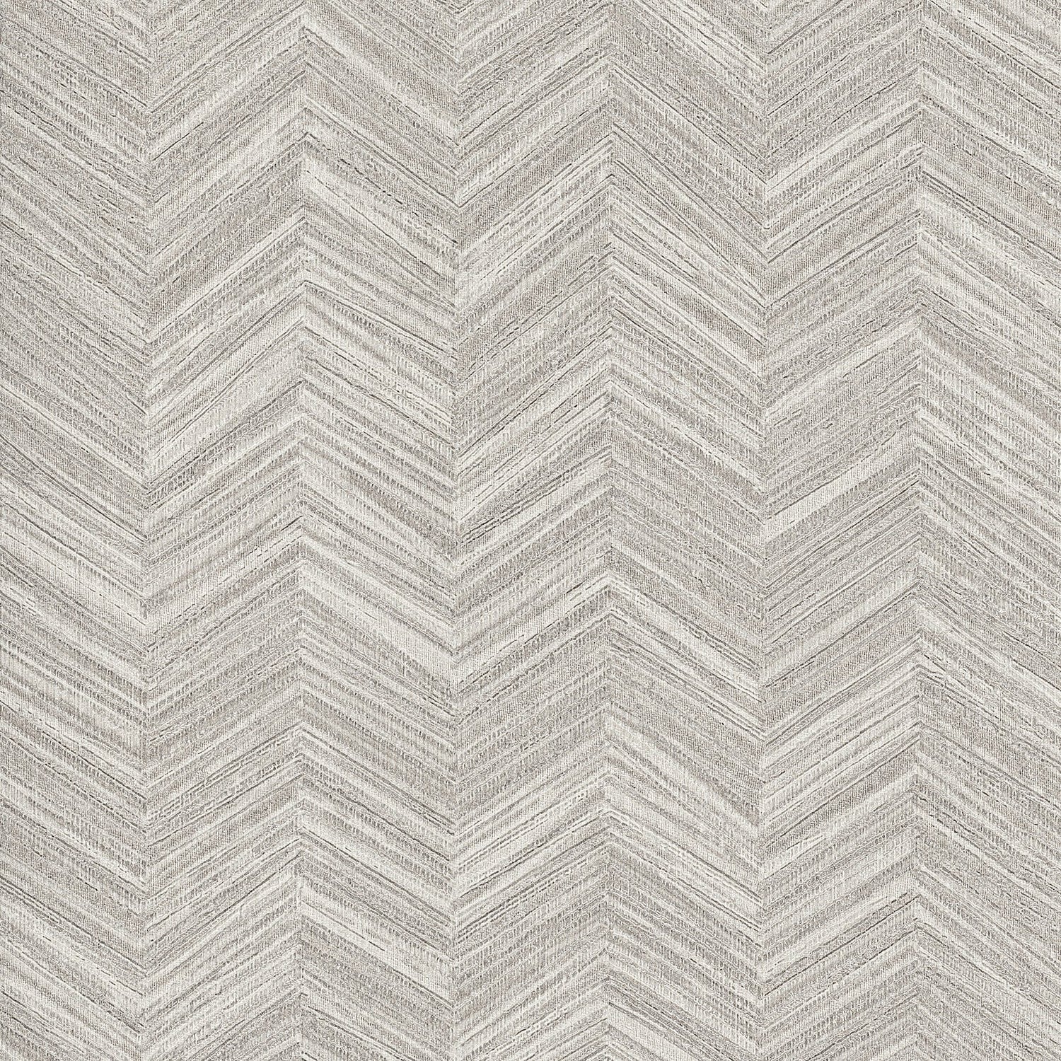 Raised Chevron Light Grey Wallpaper with Modern Chevron & Houndstooth Pattern - York SI25360