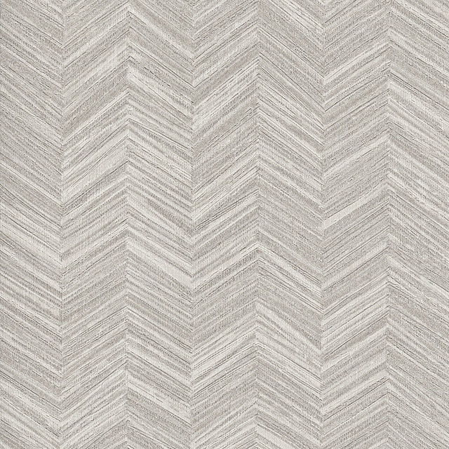 Raised Chevron Light Grey Wallpaper with Modern Chevron & Houndstooth Pattern - York SI25360