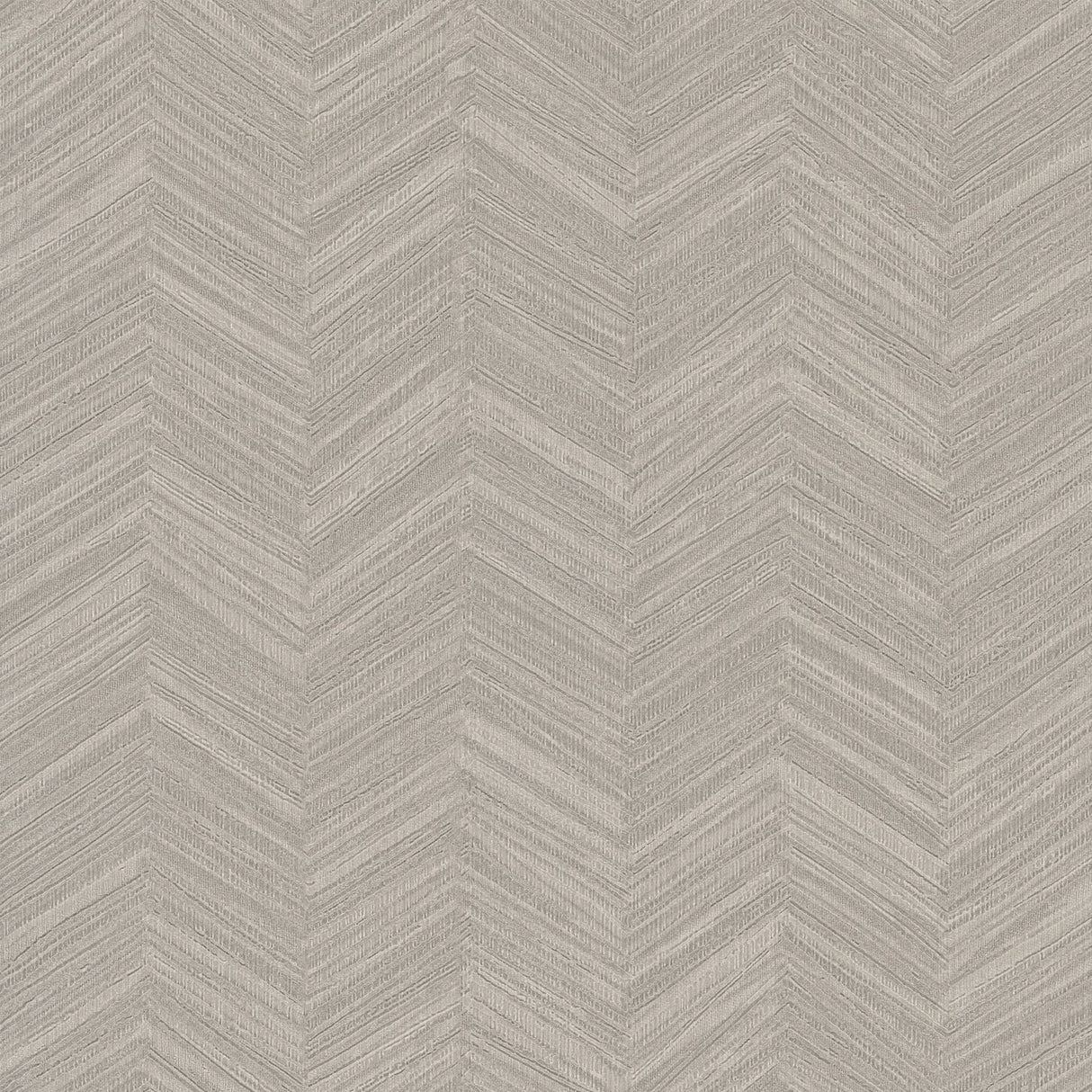 Raised Chevron Taupe Wallpaper with Modern Chevron & Houndstooth Pattern - York SI25362