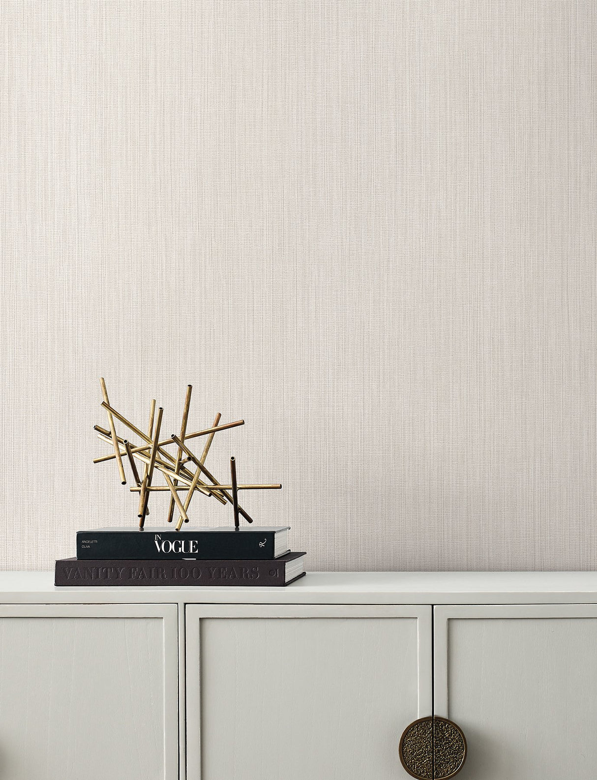 Paloma Texture Linen Wallpaper with Textured Linen Weave - York SI25394