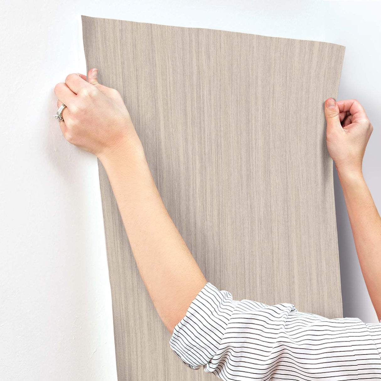 Wistman Stripe Almond by York Wallcoverings Stripe Wallpaper – York Wallcoverings SI25711
