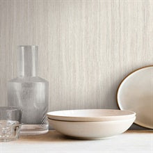 Wistman Stripe Cream by York Wallcoverings Vinyl on Non Woven Wallpaper – York Wallcoverings SI25714