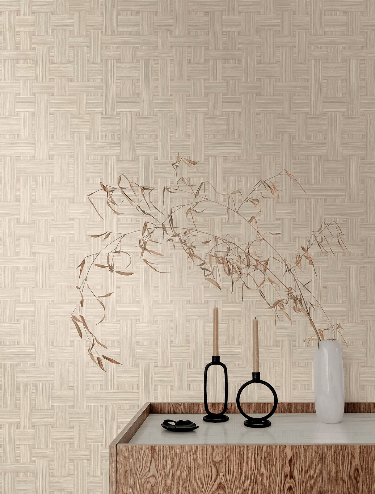 Basketry Wheat by York Wallcoverings Woven Vinyl Wallpaper – York Wallcoverings SI25721