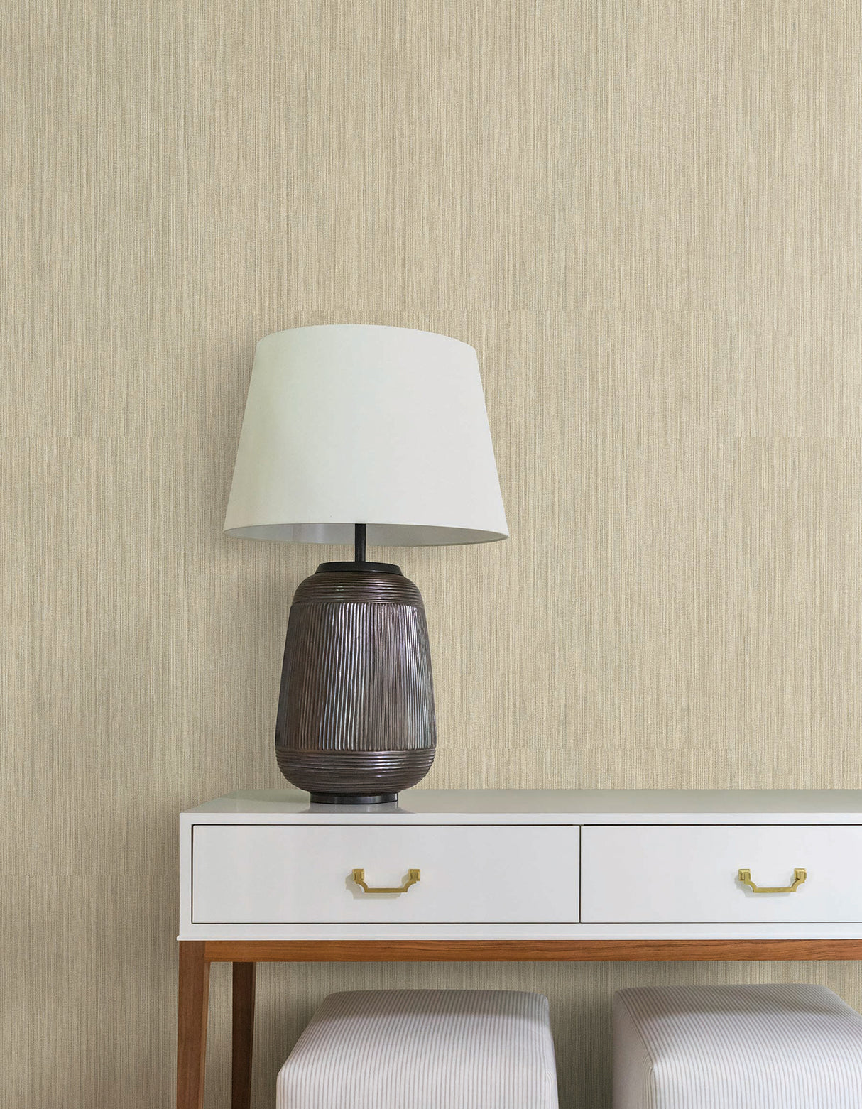 Washed Ramie Reed by York Wallcoverings Faux Grasscloth Vinyl Wallpaper – York Wallcoverings SI25852