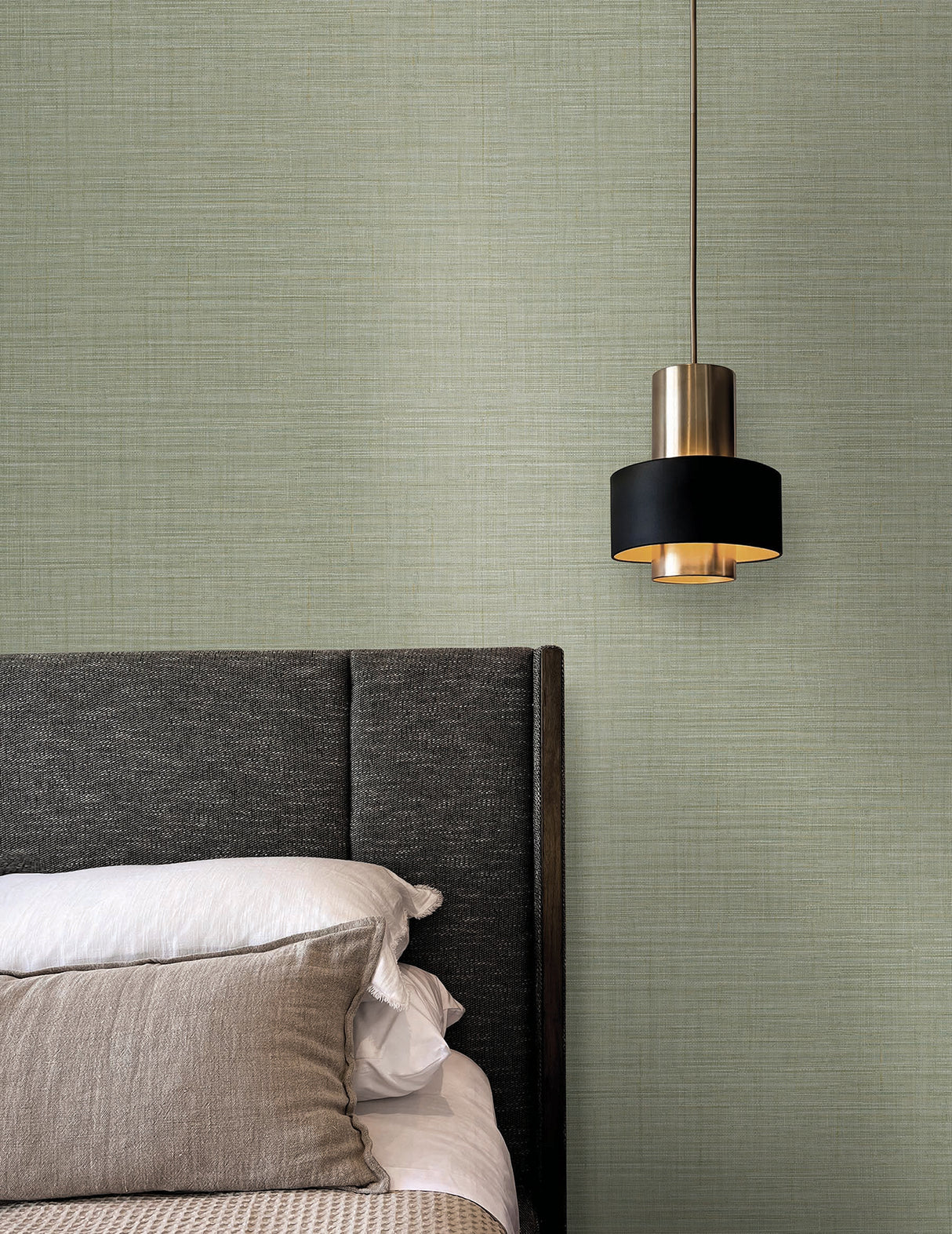 Lotus Silk Sea Foam by York Wallcoverings Wallpaper – York Wallcoverings SI25874