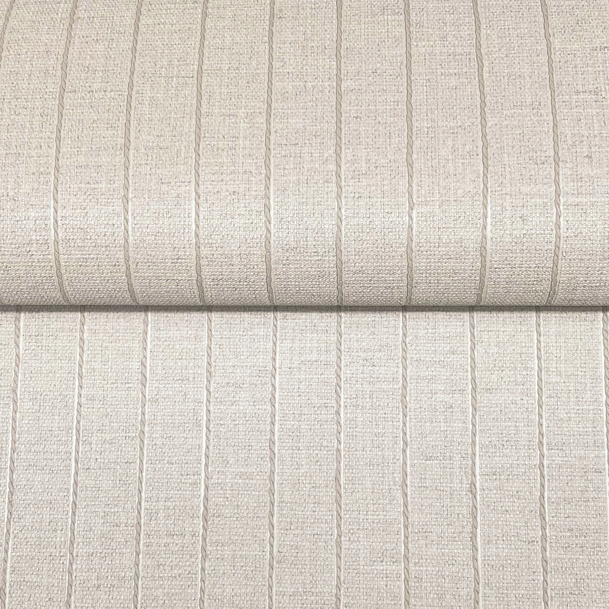 Cording Stripe Pearl by York Wallcoverings Vinyl on Non Woven Wallpaper – York Wallcoverings SI26121