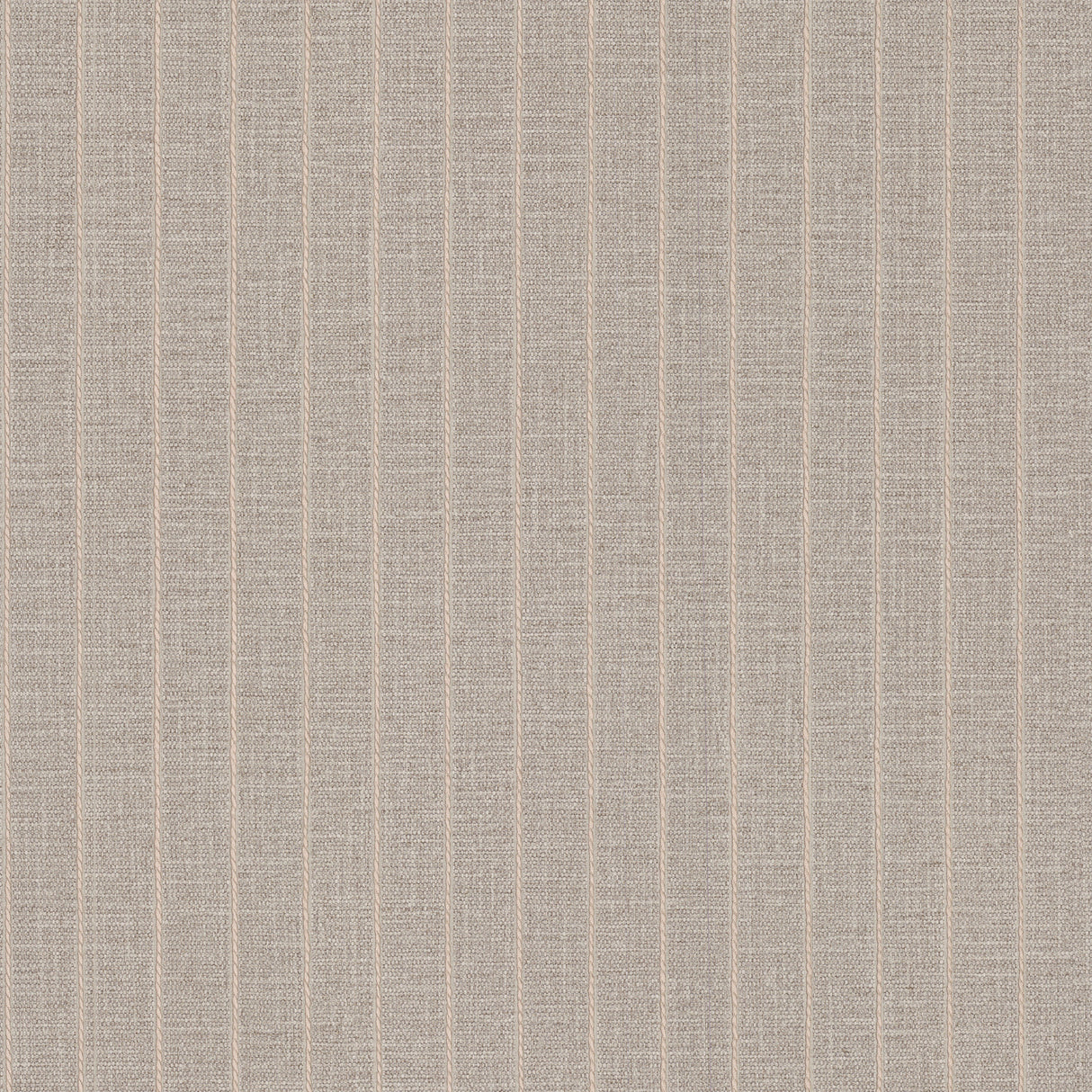 Cording Stripe Smoke wallpaper by York Wallcoverings showing vertical twisted stripe texture