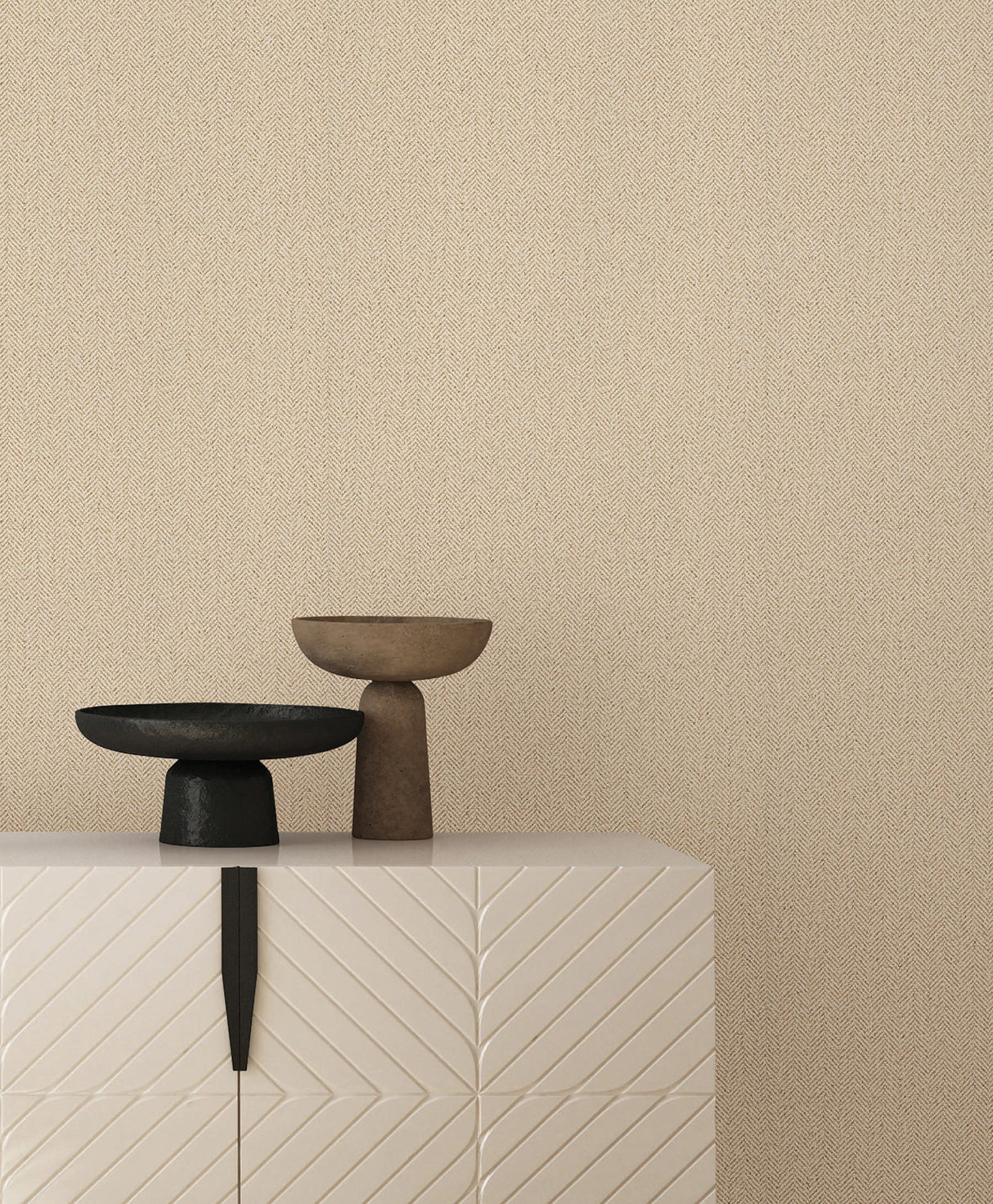 Tailored Chevron Wheat by York Wallcoverings Woven Chevron Wallpaper – York Wallcoverings SI26132