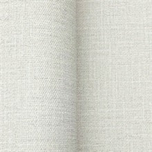 Loom White by York Wallcoverings Weave Vinyl Wallpaper- York Wallcoverings SI26143