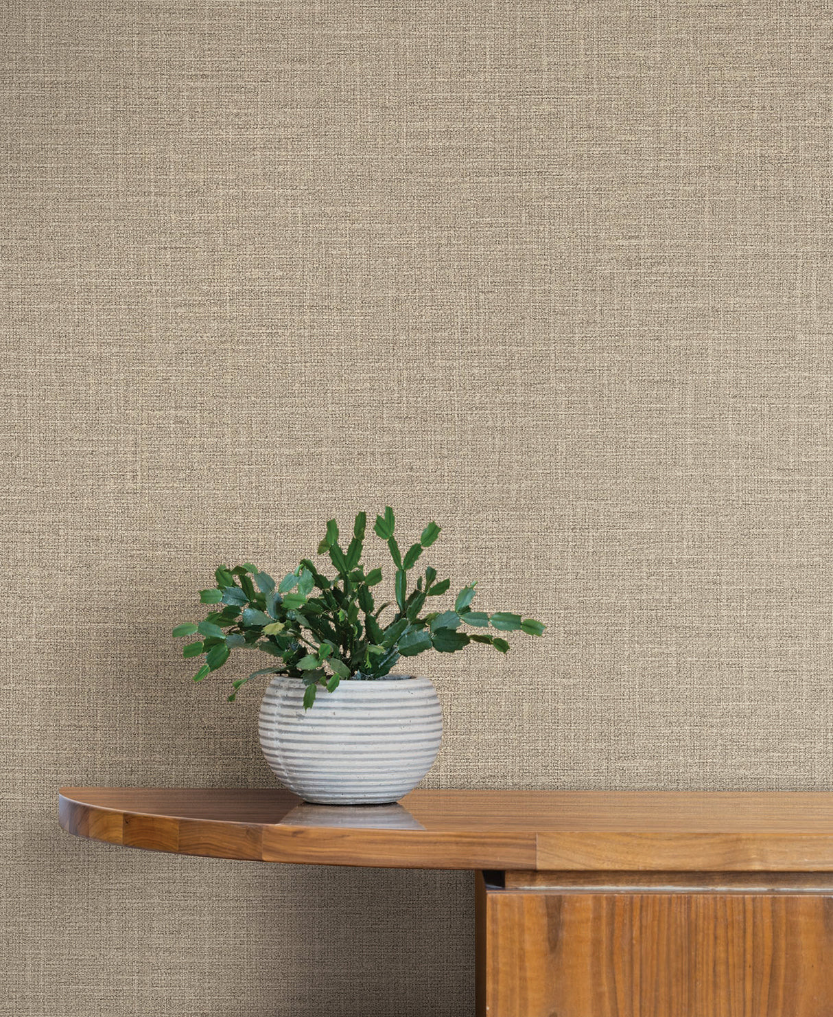 Loom Hazelnut by York Wallcoverings Textured Weave Wallpaper – York Wallcoverings SI26144