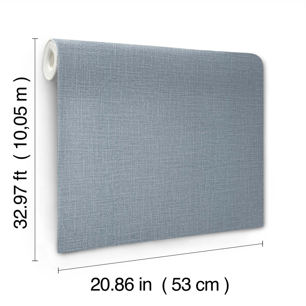 Loom Sky Blue by York Wallcoverings Textured Vinyl Wallpaper – York Wallcoverings SI26158