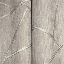 Lisle Smoke by York Wallcoverings Geometric Vinyl Wallpaper – York Wallcoverings SI6824