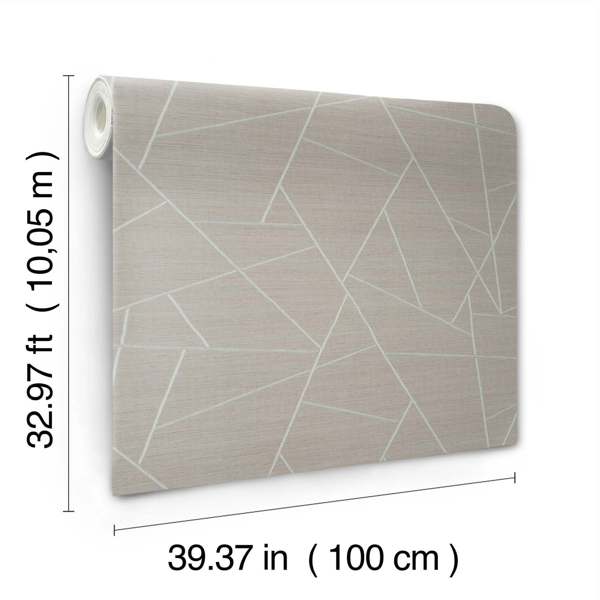 Lisle Smoke by York Wallcoverings Geometric Vinyl Wallpaper – York Wallcoverings SI6824