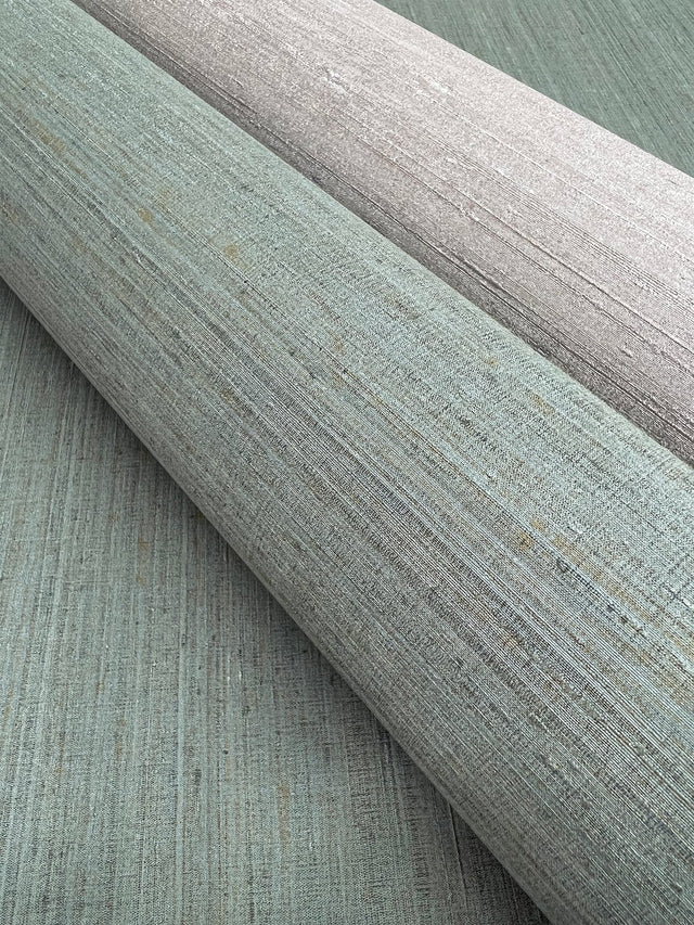 Milano Silk Spa Vinyl Wallpaper with Solid Textured Motif - York SI6841