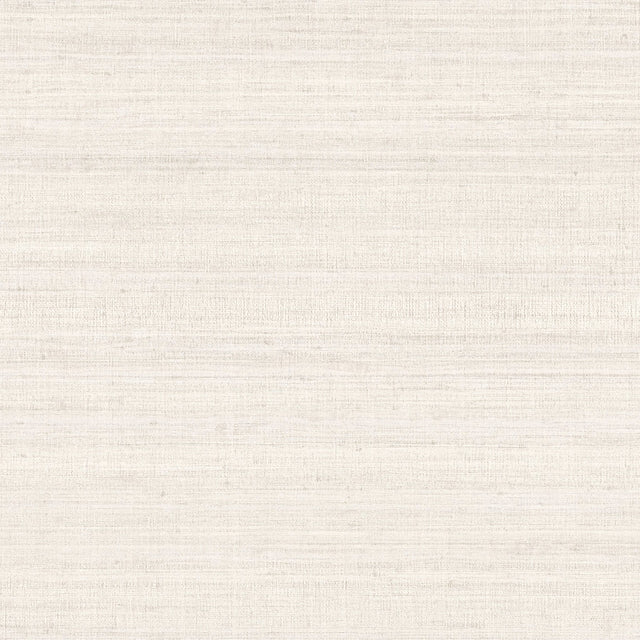 Milano Silk Ivory Wallpaper with Textured Solid Motif - York SI6843