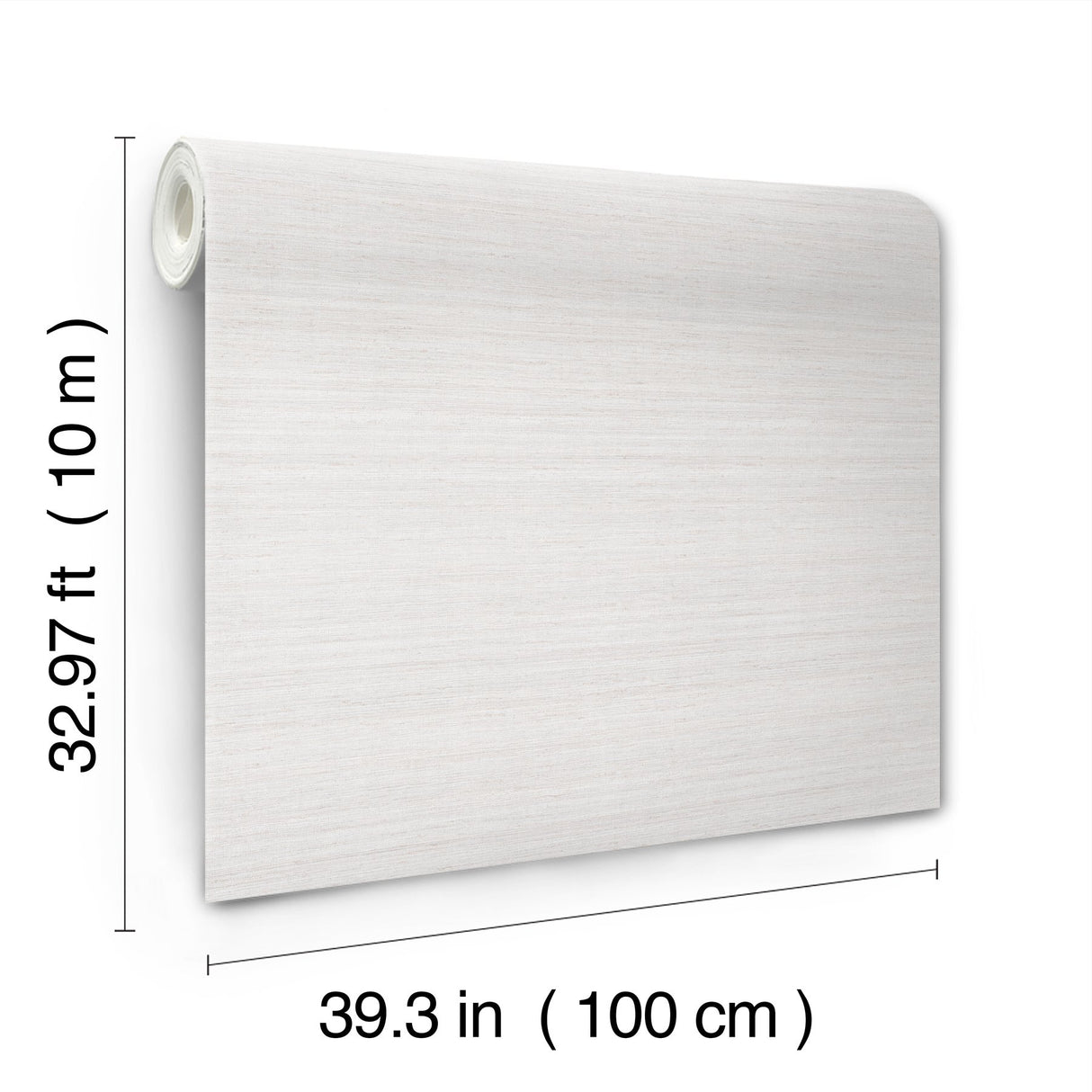 Milano Silk Fog Vinyl Wallpaper with Textured Solid Motif - York SI6848