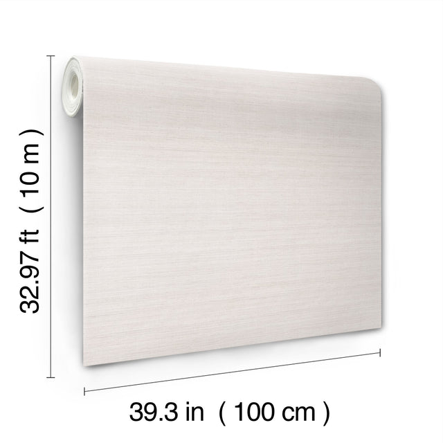 Milano Silk Grey Wallpaper with Textured Silk Motif - York SI6849