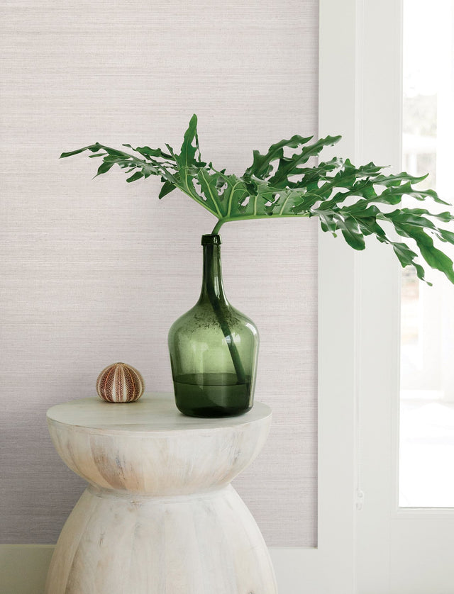 Milano Silk Grey Wallpaper with Textured Silk Motif - York SI6849