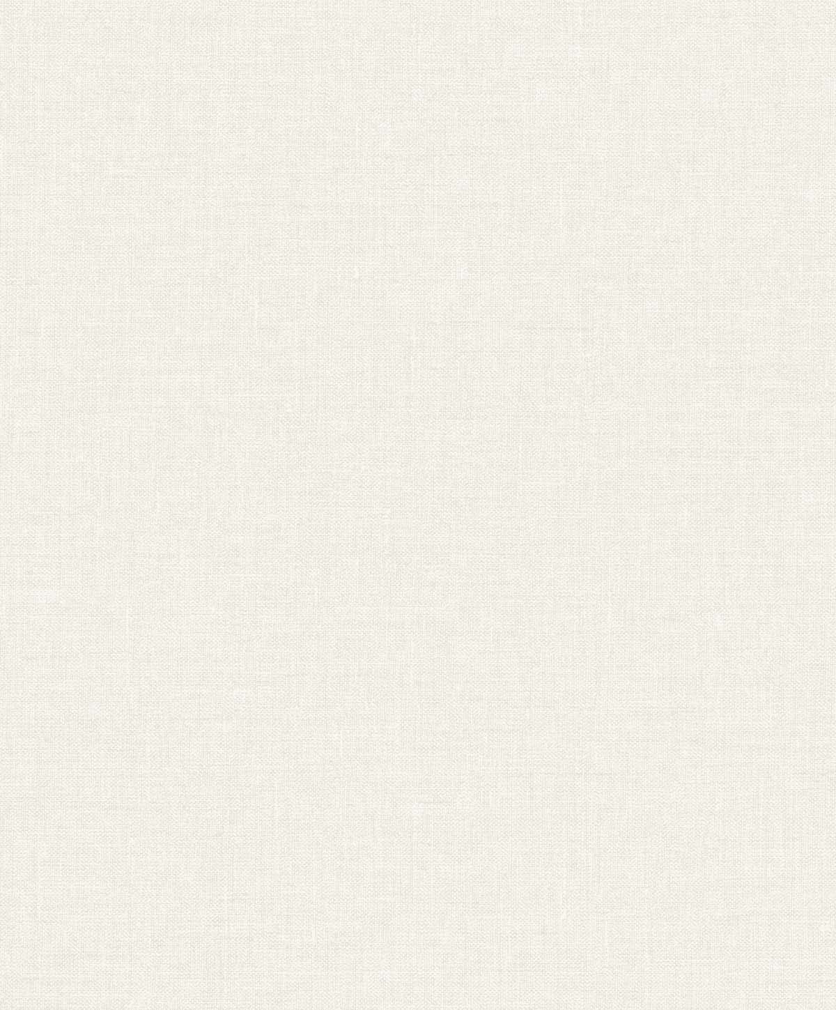 Soft Linen wallpaper in White Sands with a subtle matte linen texture
