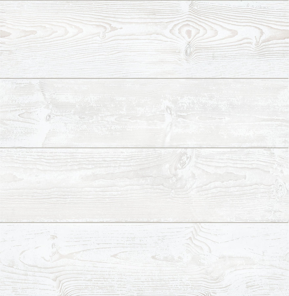 Urban Shiplap White Self Adhesive Peel and Stick Wallpaper with Wood Plank Pattern, Modern Style - SLW3401