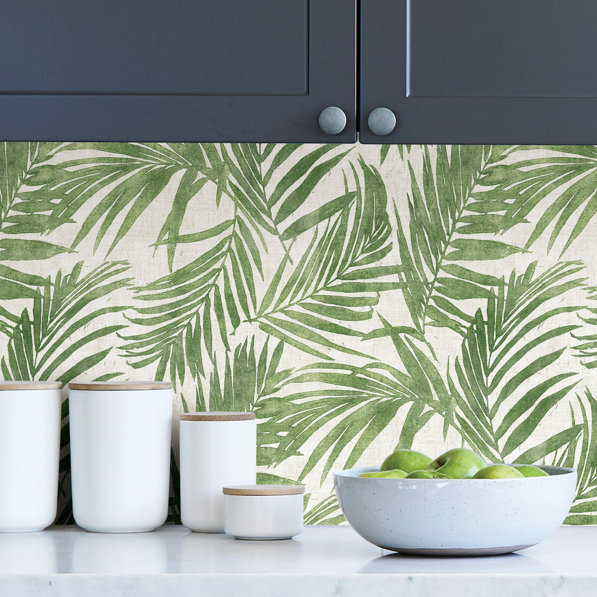 Urban Oasis Peel and Stick Self Adhesive Fully Removable Vinyl Wallpaper Roll, 20.5 in x 18 ft, 30.75 sq ft by NuWallpaper WallPops - SLW3405