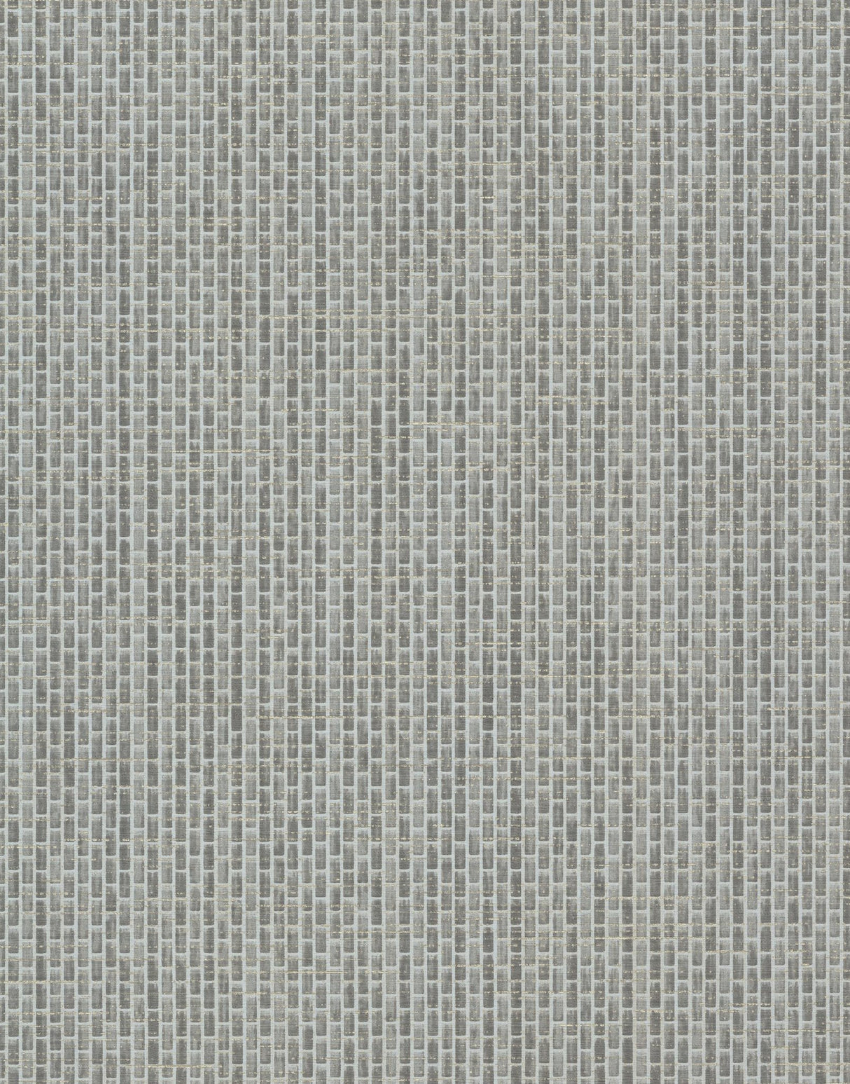 Petite Metro Tile White Wallpaper with Geometric Mini Brick Pattern - York TD1047N